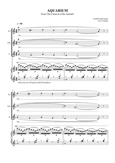 Aquarium (From The Carnival of the Animals)