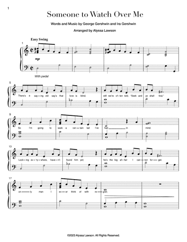 Someone to Watch Over Me