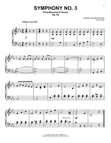Symphony No. 3 (First Movement Theme)