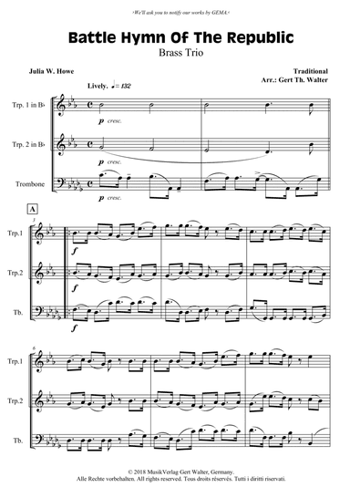 Battle Hymn Of The Republic