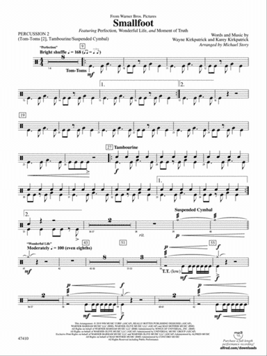 Smallfoot: 2nd Percussion