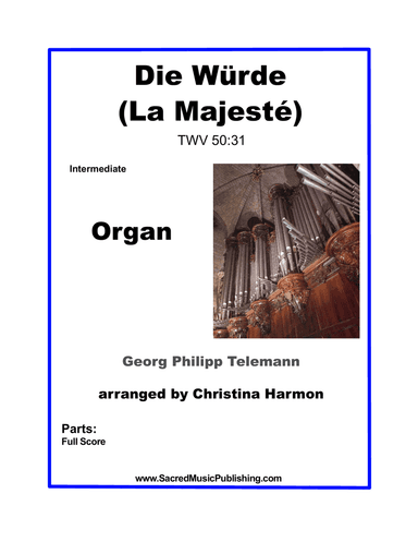 Telemann - La Majeste - Organ
