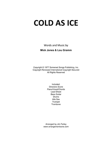 Cold As Ice