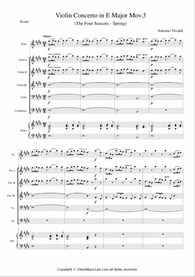 The Four Seasons - Spring 3rd Movement