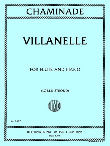 Villanelle for Flute and Piano