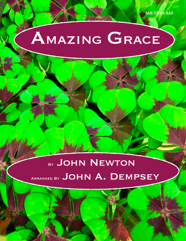 Amazing Grace (Sax Trio: SAT)