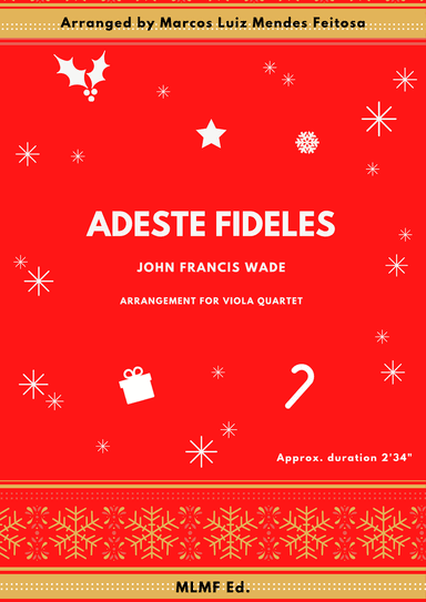 Adeste Fideles - Viola Quartet