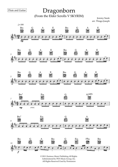 Dragonborn (skyrim Theme)