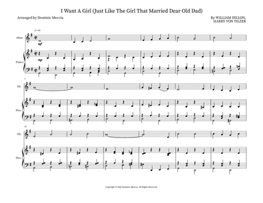 I Want A Girl (Just Like The Girl That Married Dear Old Dad)