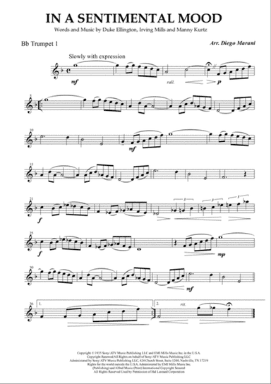 In A Sentimental Mood
