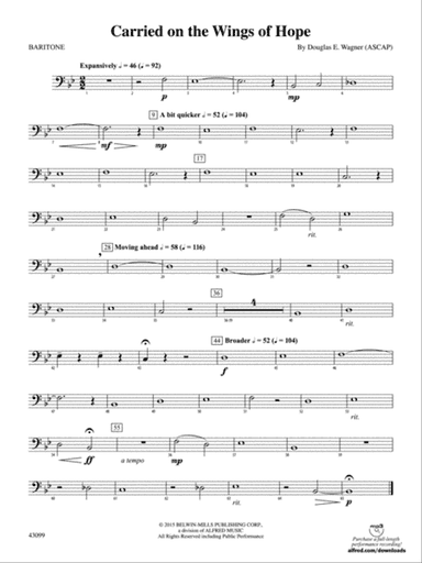 Carried on the Wings of Hope: Baritone B.C.