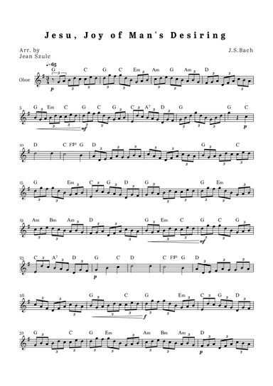Jesu, Joy of Man's Desiring
