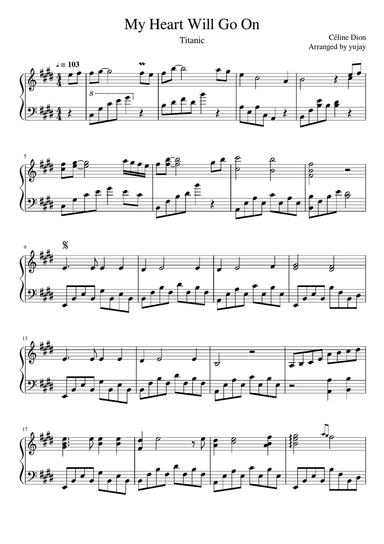 My Heart Will Go On (love Theme From 'titanic')