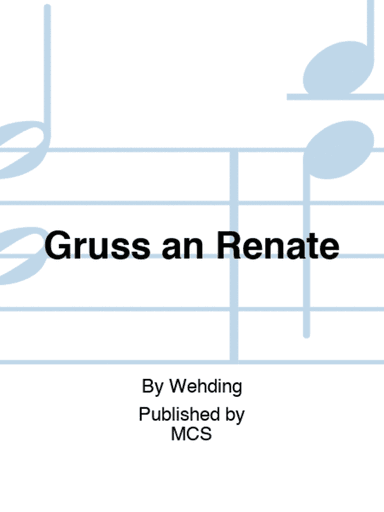 Gruss an Renate