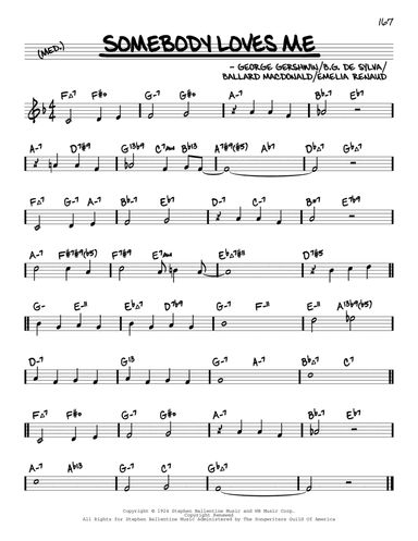 Somebody Loves Me (arr. David Hazeltine)