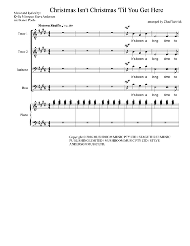 Christmas Isn't Christmas 'til You Get Here