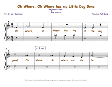 Oh Where, Oh Where Has My Little Dog Gone