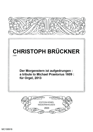 Der Morgenstern ist aufgedrungen