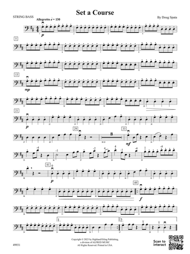 Set a Course: String Bass