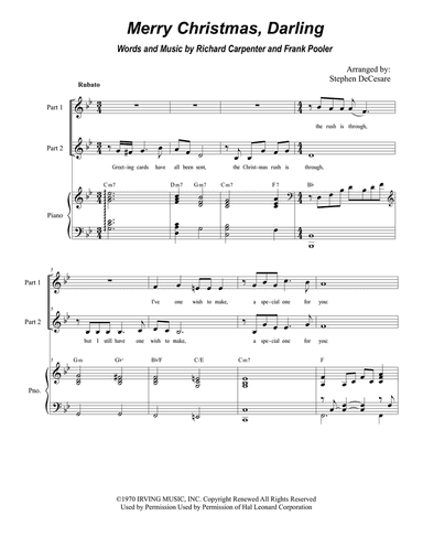 Merry Christmas, Darling