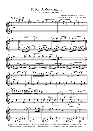 To Kill A Mockingbird - Suite