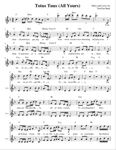 Totus Tuus (All Yours)