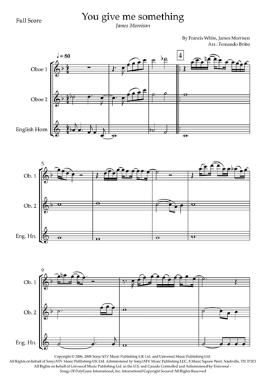 You Give Me Something