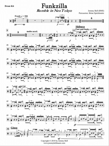 Funkzilla: Rumble in Neo Tokyo: Drum Kit