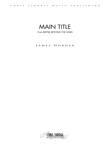 Battle Beyond The Stars - Main Theme - Score Only