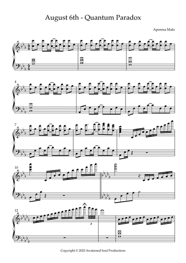 August 6 - Quantum Paradox