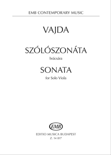 Sonata for Solo Viola (2004)
