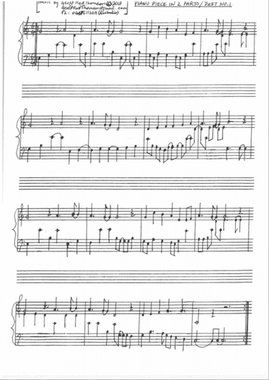 Piano Duet no.1