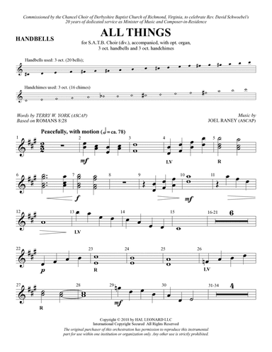 All Things - Handbells