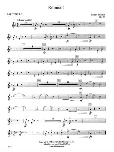 Ritmico!: Baritone T.C.