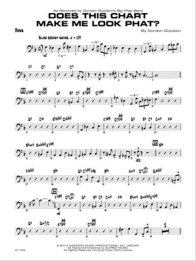 Does This Chart Make Me Look Phat?: String Bass