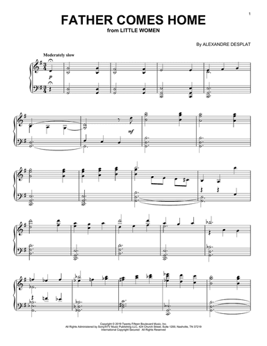 Father Comes Home (from the Motion Picture Little Women)