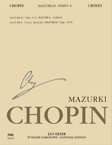 National Edition Series A Volume 4: Mazurkas