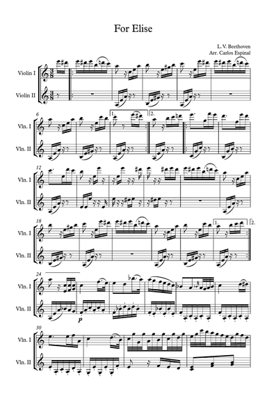 For Elise