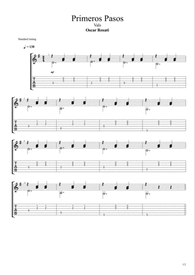 First Steps (Easy Waltz)