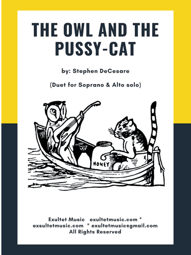 The Owl And The Pussy-Cat (Duet for Soprano and Alto solo)