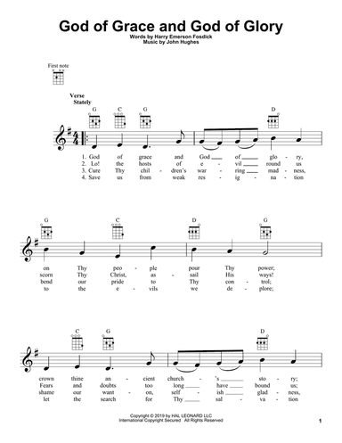 God Of Grace And God Of Glory