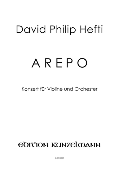 AREPO, Concerto for violin and orchestra