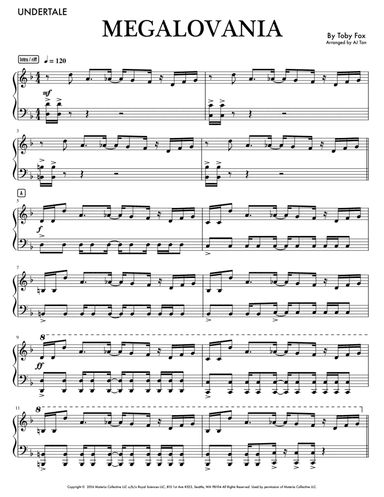 MEGALOVANIA (from Undertale)