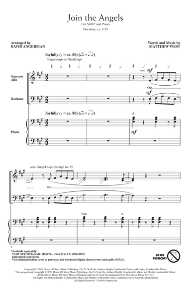 Join The Angels (arr. David Angerman)
