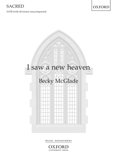 I saw a new heaven