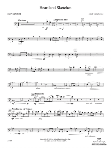 Heartland Sketches: Baritone B.C.