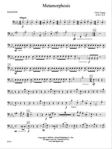 Metamorphosis: Bassoon