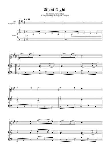 Silent Night (Stille Nacht)