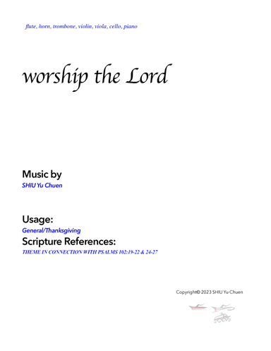 worship the Lord