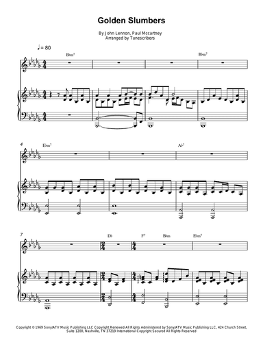 Golden Slumbers
